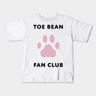 Toe Bean Fan Club Kids T-Shirt